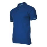 Tricou Bumbac Polo / Albastru - 3xl