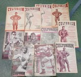 Lot 11 numere din revista Culturism, anii 90. Unul este dublură