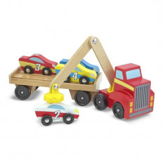 Transportor de masini cu elevator magnetic Melissa and Doug