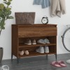 Gossi pantofar, stejar fumuriu, 70x36x60 cm, lemn prelucrat