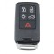 Cheie completa Topautochei&reg; pentru Volvo, 5 butoane, 433 Mhz PCF7945/7953 chip