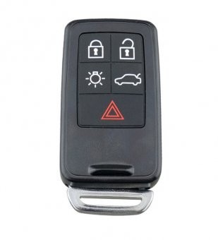Cheie completa Topautochei&reg; pentru Volvo, 5 butoane, 433 Mhz PCF7945/7953 chip