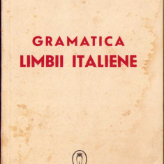 HST C843 Gramatica limbii italiene 1941 Cuciureanu