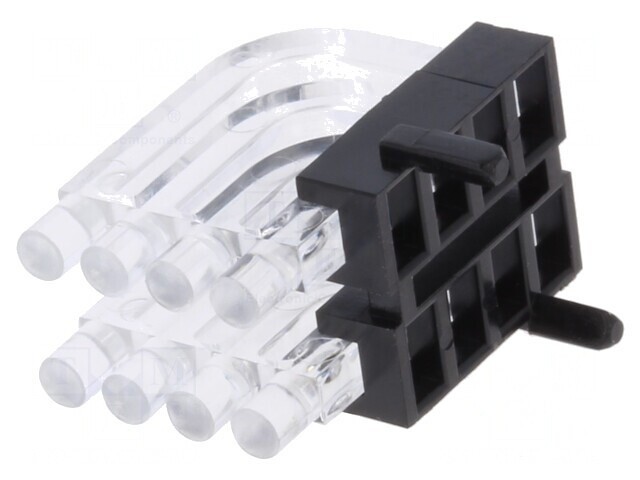 Tub LED Rotund &Oslash;2mm pentru PCB
