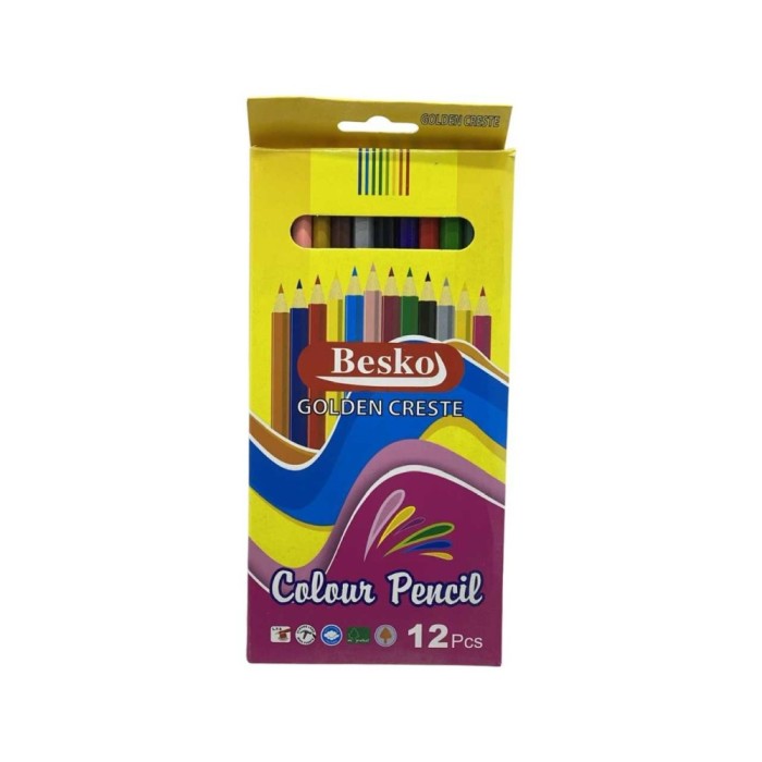 Set creioane colorate 12 bucati