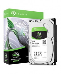 Hdd intern seagate barracuda 3.5 2tb sata3 7200rpm 256mb foto