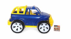 Masina jeep off roader albastru inchis 39cm