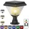 Lumina Solara de Gradina pentru Stalpi / Gard - LED cu 6 culori RGB si 3 moduri de iluminare Neutru/Cald/Rece, Rezistenta la Apa si Intemperii IP65, P