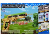 Pistol minecraft galben jucarie creativa metal NO.125-1