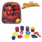 Set Plastilină AS, Spiderman, 4 Recipiente, 5 Accesorii, Capacitate 200g, Multicolor
