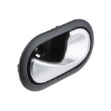 Maner interior usa fata, spate Renault Clio 3 2005-, Kangoo 2008-, Modus 2004-, Twingo 2007-, Dreapta, Argintiu, 8200174074