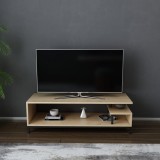 Cumpara ieftin Comoda TV Reilly - Negru, Oak