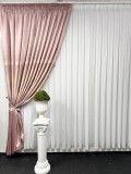Draperie Bolt, roz
