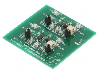 Kit Dezvoltare Regulator Tensiune Microchip MCP1726 foto