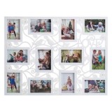 Rama foto decorativa alba, dreptunghiulara, pentru 12 poze, 70x54cm, CMCLASS