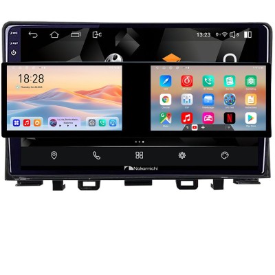 Navigatie Kia Rio 2019- Edotec 2 ecrane 8 core 4+128 21.6 inch Incell android Wifi 5Ghz gps internet kit-rio-2020- CarStore Technology foto