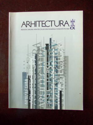 Revista Arhitectura, 2016, numar special, r6f foto