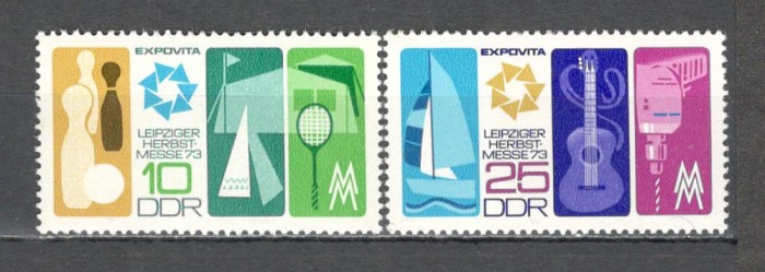D.D.R.1973 Targul de toamna Leipzig SD.384