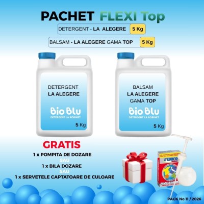 Pachet Flexi Top &amp;ndash; 10 kg + 🎁 foto