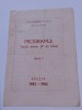 Programul Turului div."B" seria I - DUNAREA CSU Galati (editia 1982-1983)