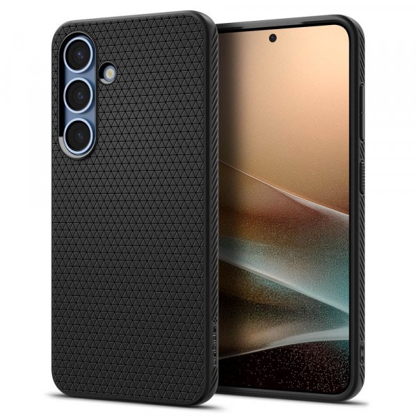 Husa pentru Samsung Galaxy S25+ S936, Spigen, Liquid Air, Neagra