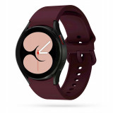 Curea Tech-Protect Iconband pentru Samsung Galaxy Watch 4/5/5 Pro/6 Bordo, Silicon