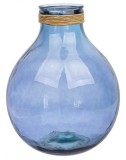 Cumpara ieftin Vaza flori sticla albastra 37x47.5 cm