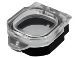Capac Transparent 22mm IP65/IP67