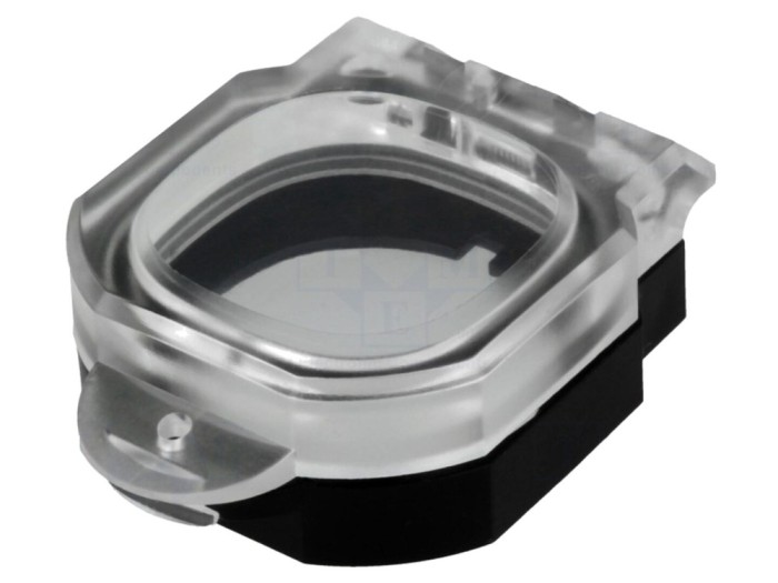 Capac Transparent 22mm IP65/IP67
