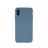 Husa Silicon Matt Apple iPhone XS Max, Light Blue