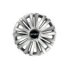 Set 4 capace roti Cu Inel Cromat Royal R16 pentru gama auto Smart, Autohelix MSA