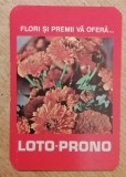 C9 10 - 1981 - Calendar de buzunar - reclama Loto - Prono