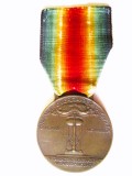 Italia medalia Marele Razboi pentru Civilizatie-Victoria WWI cu panglica originală la cel mai mic preț