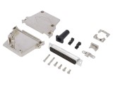 Conector D-Sub 37 pini tată &icirc;n unghi 45&deg; lipire pe cablu gold flash
