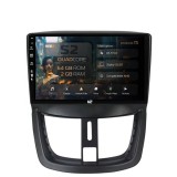 Navigatie Peugeot 207 2GB RAM Android 13 GPS Wi-FI Carplay Android Auto USB Bluetooth Radio Waze Touchscreen 9 inch
