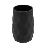 Suport Periuțe Plastic &ndash; Negru