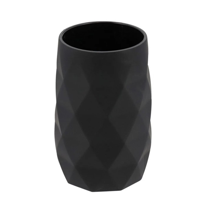 Suport Periuțe Plastic &ndash; Negru