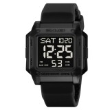 Ceas Digital Barbati SKMEI 2454 Negru , Functii Multiple, Design Army, Cronometru, Alarma, Rezistent la Apa 5ATM