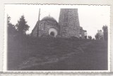 Bnk foto - Campulung Muscel - Mausoleul de la Mateiaș, - 1973, Alb-Negru, Romania de la 1950, Cladiri