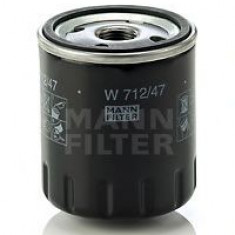 Filtru ulei RENAULT MASTER I platou / sasiu (P) (1980 - 1998) MANN-FILTER W 712/47