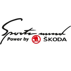 Sticker Auto Skoda Sport Mind , Autocolant Tuning cu Design Sportiv