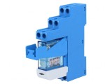 Releu Intermediar DPDT 24VDC 8A, Finder