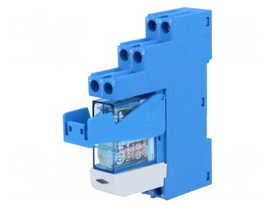 Releu Intermediar DPDT 24VDC 8A foto