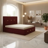 Pat Tapitat Rhea Visiniu Catifea Premium ✔Design modern