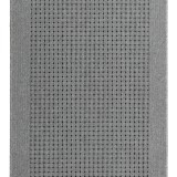 Cumpara ieftin Traversa Festonata Surfilata Premium, Greceasca, Latime 0.8m, Model Lester, Marime 80 x 300 cm, Gri, Antiderapant, Antialergic, Polipropilena, Living,