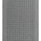 Traversa Festonata Surfilata Premium, Greceasca, Latime 0.8m, Model Lester, Marime 80 x 300 cm, Gri, Antiderapant, Antialergic, Polipropilena, Living,