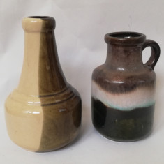 2 vase ceramica Germania sticle obiecte decor