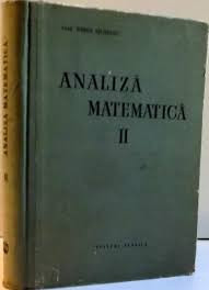 miron nicolescu analiza matematica vol.2 1958 foto