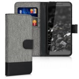 Husa pentru Alcatel 3 (2019) / 3L (2019), Textil, Gri, 48095.22, Kwmobile