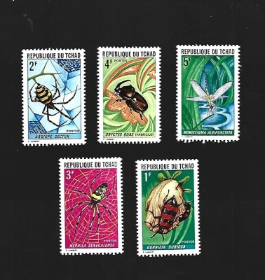 tchad insecte mnh foto